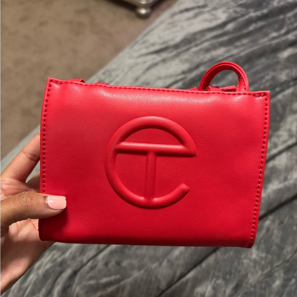 Telfar Red Mini Tote